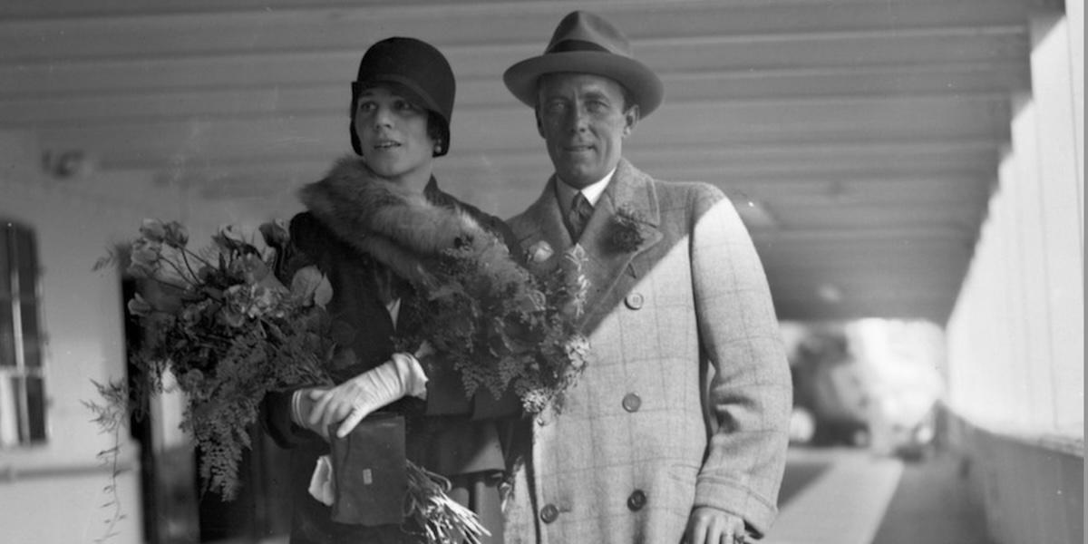 Folke och Estelle Bernadotte