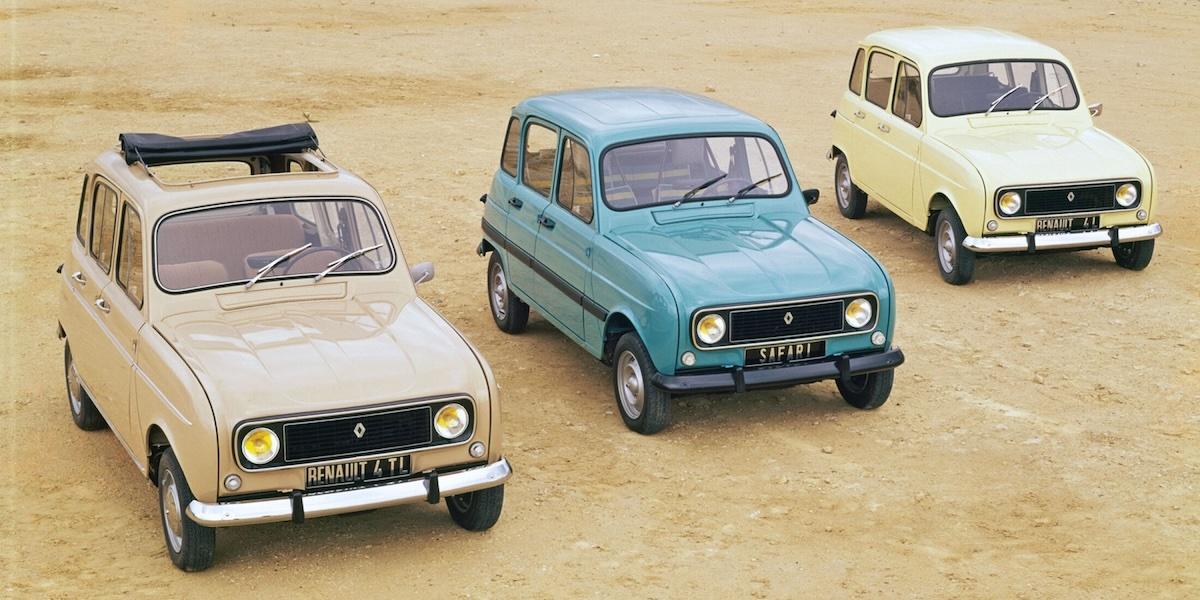 Renault 4L fanns i många varianter