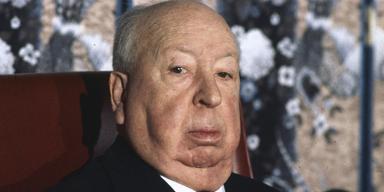 Alfred Hitchcock 1980 strax innan hans död.