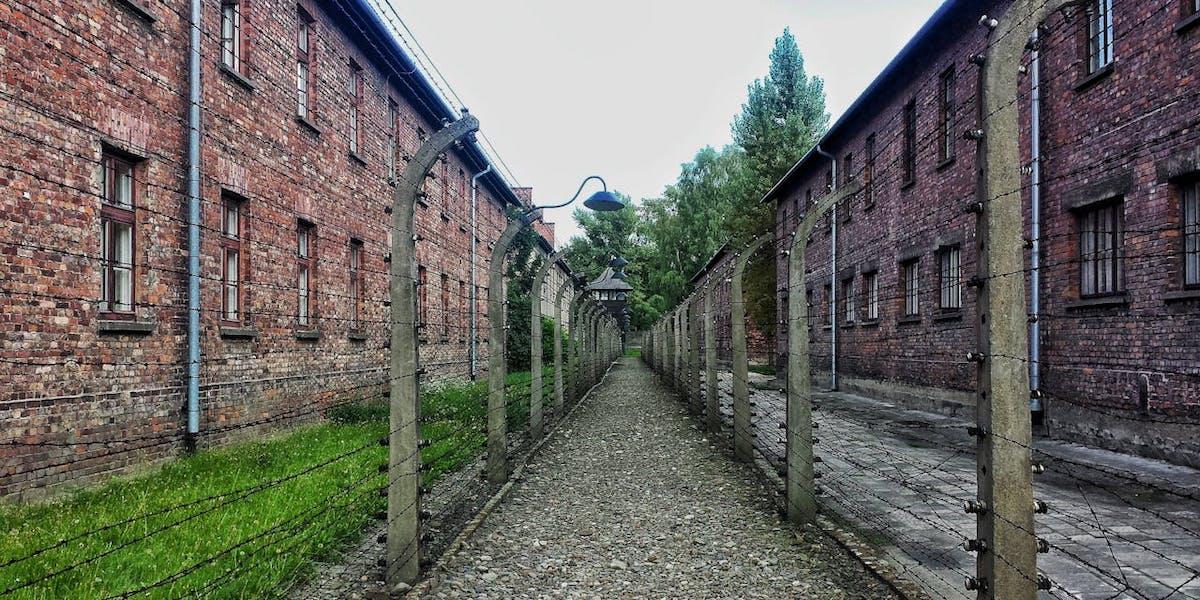 Auschwitz. Hon togs till Auschwitz som 16-åring, men har trots de svåra upplevelserna där levt ett långt och lyckligt liv