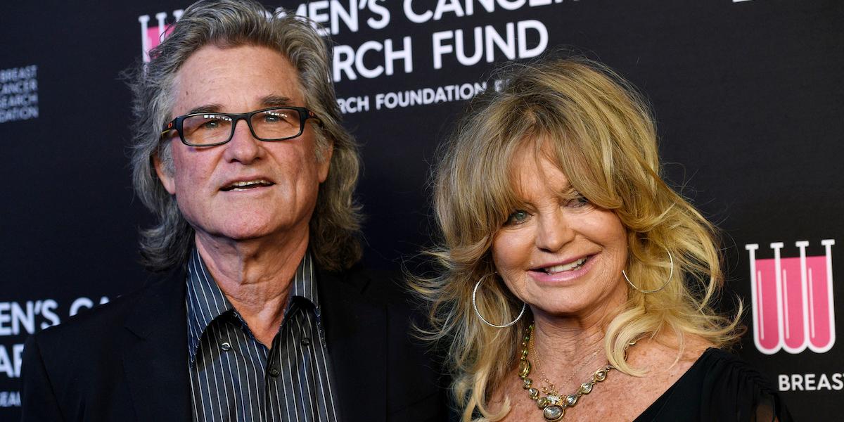 Kurt Russell och Goldie Hawn, deras förhållande har varat i 41 år och de tycker fortfarande om att vara tillsammans.