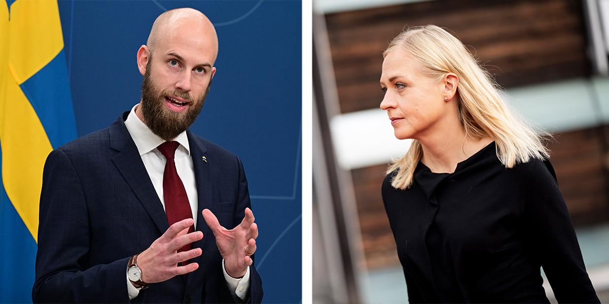 Detta upprör Sveriges minister för civilt försvar, Carl-Oskar Bohlin och Finlands utrikesminister Elina Valtonen. Två undervattenskablar i Östersjön har skadats, den ena mellan Sverige och Litauen och den andra mellan Finland och Tyskland.