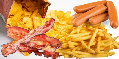 chips, korv, bacon och pommes frityes. Det finns livsmedel som kan främja ohälsosam inflammation i kroppen, här är några