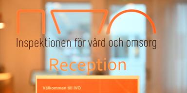 Inspektionen för vård och omsorg (IVO). IVO:s lokaler på Solnavägen 4, Stockholm.