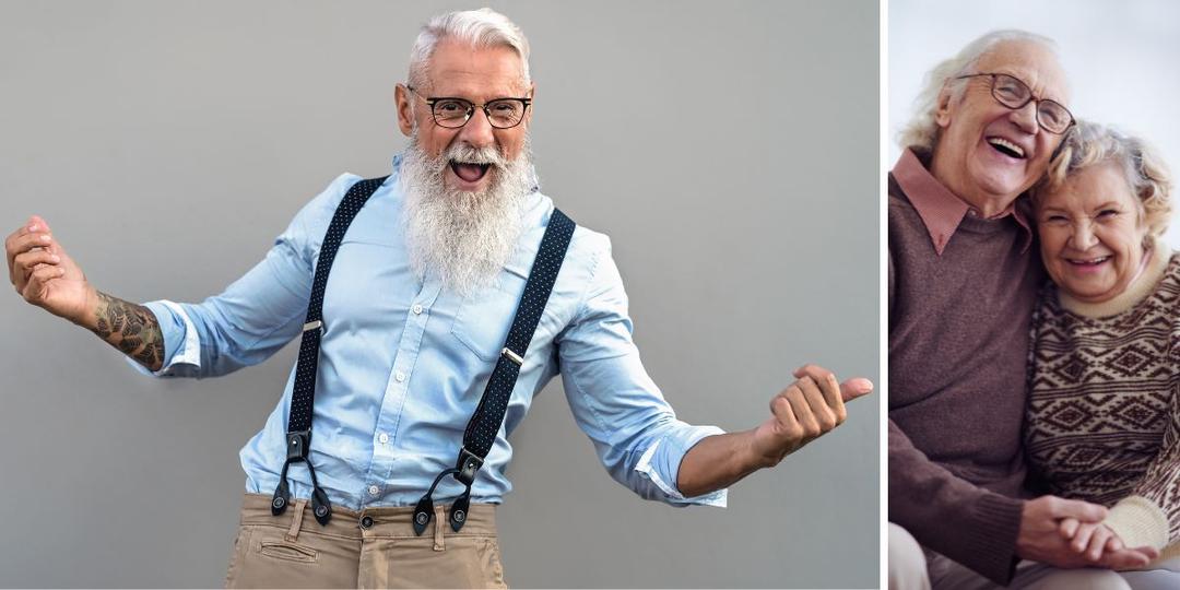 En man är lycklig och ett par ser lyckligt ut. Pengar, större hus och lyxvaror kommer inte göra dig lyckligare, det är mycket enklare än så.