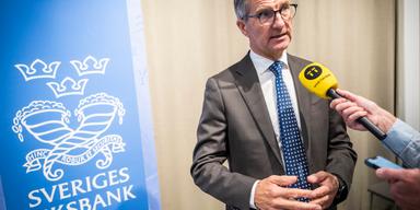 Riksbankschef Erik Thedéen den 23 september 2025, efter beskedet att Riksbanken sänker styrräntan
