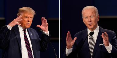 Donald Trump och Joe Biden blev båda presidenter på äldre dagar