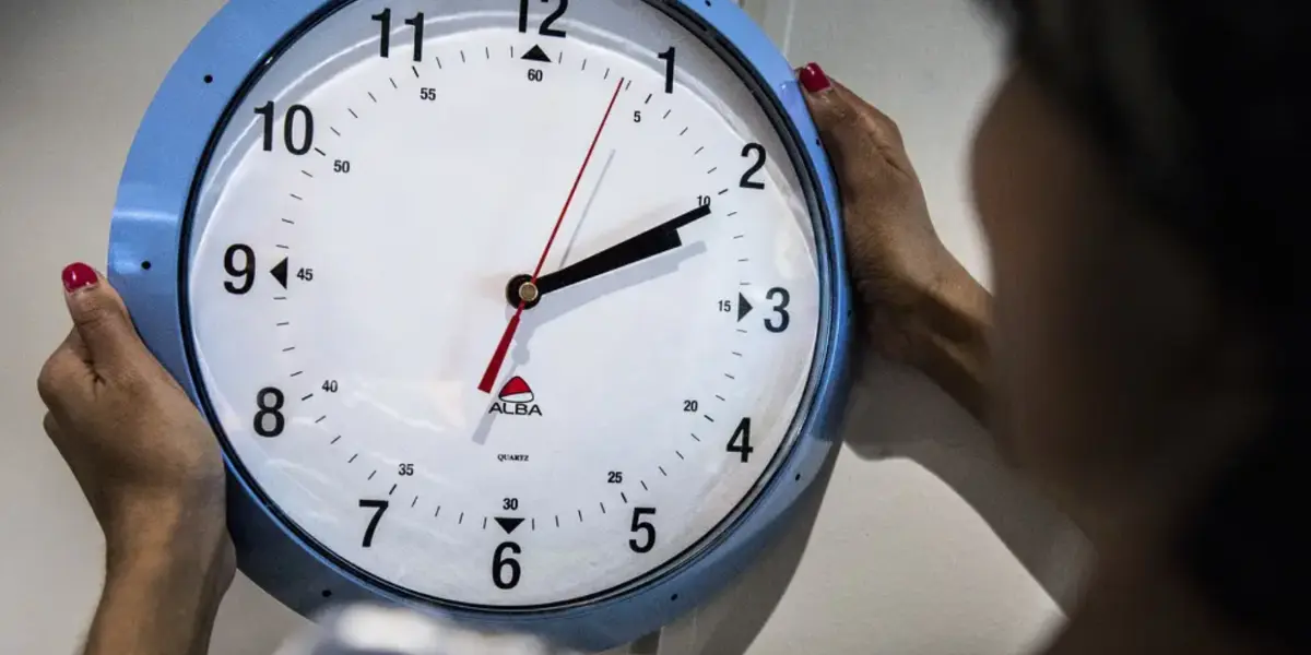 Klocka som ställs om