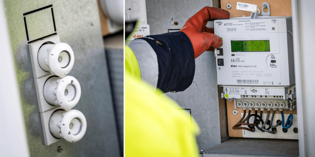 Elmätare som sen resulterar i ens elräkning.