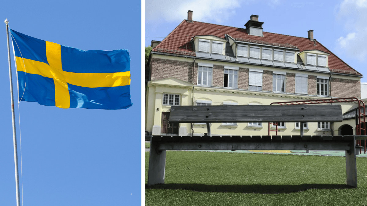 svensk flagga skola