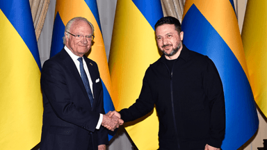 Kungen Volodymyr Zelenskyj