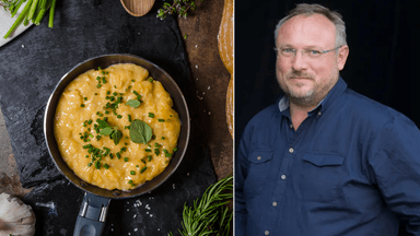 Äggröra, Bent Stiansen