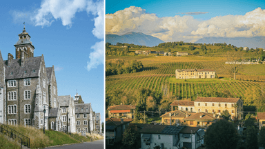 Irland till vänster och Italien till höger, dit staten vill att man ska flytta.