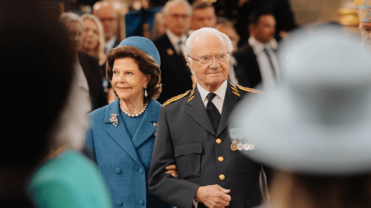Drottning Silvia och Kungen