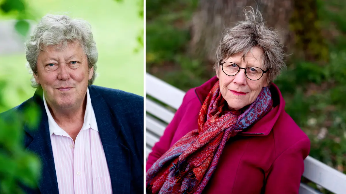 Ulf Elfving och Agnes Wold